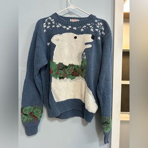 Vintage Polar Bear Sweater